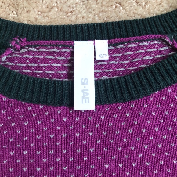 Colorblock Fair Isle Knit Nordstrom Sweater EUC - Picture 3 of 5